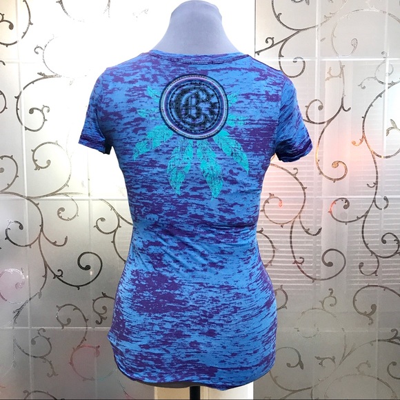 NWOT- CRASH & BURN- BURNOUT GRAPIC TEE - Picture 2 of 6